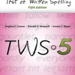TWS-5: Test of Written Spelling
