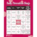 Teen Bingo Game - Bully Prevention
