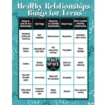 Teen Bingo Game - Healthy Relationships