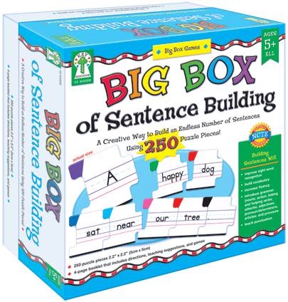 Big Box of Sentence Building