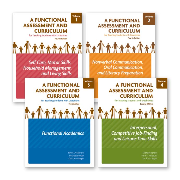 A Functional Assessment and Curriculum for Teaching Students with Disabilities–Volumes 1–4 A Functional Assessment and Curriculum for Teaching Students with Disabilities–Volumes 1–4