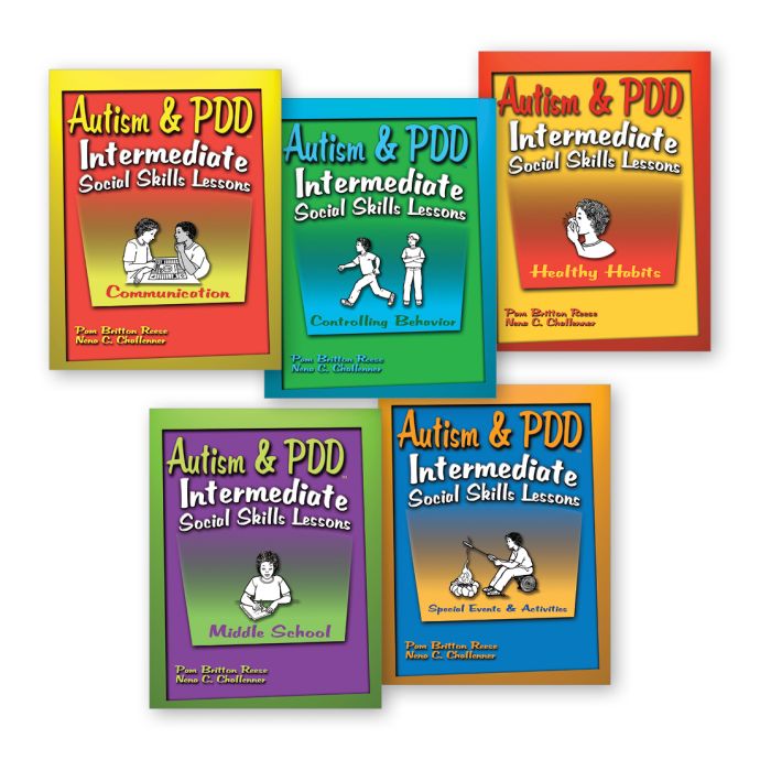 Autism & PDD Intermediate Social Skills Lessons: 5-Book Set Autism & PDD Intermediate Social Skills Lessons: 5-Book Set