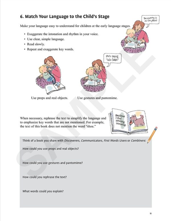 Encouraging Language Development in Early Childhood Settings - page 11 Encouraging Language Development in Early Childhood Settings - page 11