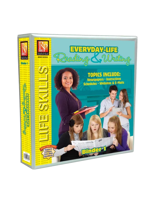Everyday-Life Reading & Writing Binder 1: Newspapers, Instructions, Schedules, Websites & E-Mails Everyday-Life Reading & Writing Binder 1: Newspapers, Instructions, Schedules, Websites & E-Mails
