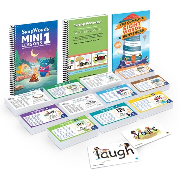 SnapWords 607 Pocket Chart Cards SnapWords 607 Pocket Chart Cards