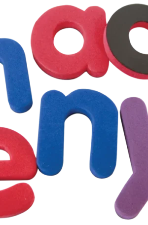Magnetic Foam Letters - Lowercase (52pcs)