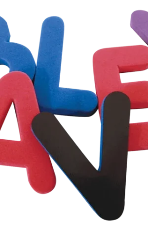 Magnetic Foam Letters - Uppercase (40 pcs)