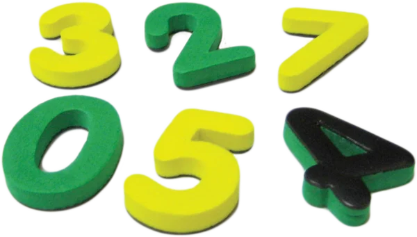 Magnetic Foam Numbers (60 pcs) Magnetic Foam Numbers (60 pcs)