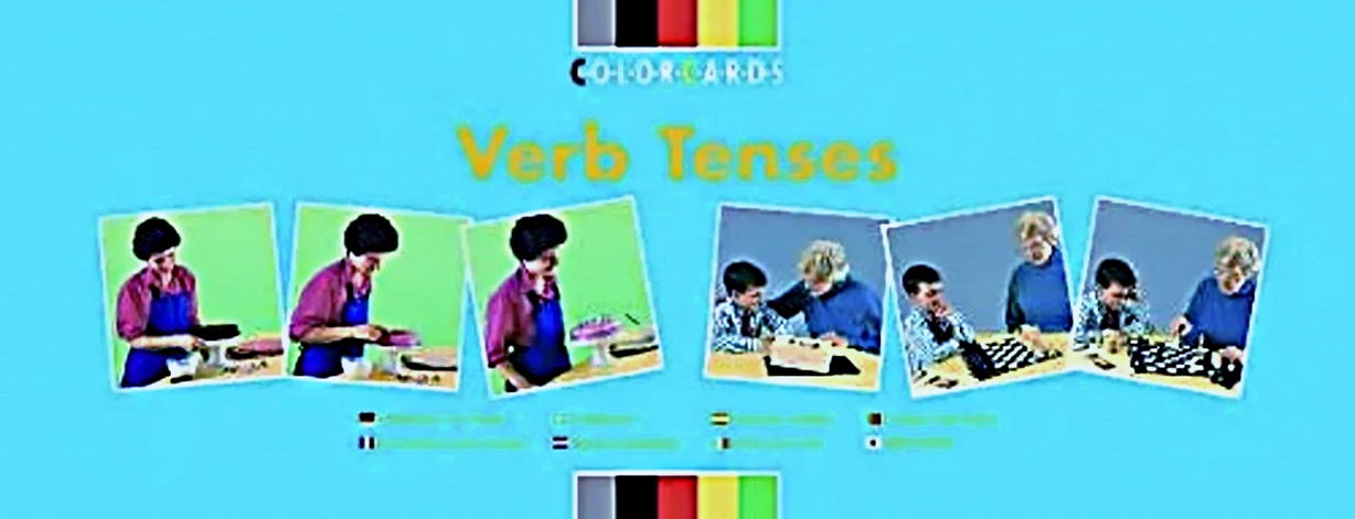 ColorCards - Verb Tenses ColorCards - Verb Tenses